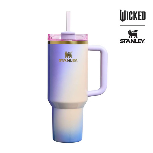 Stanley Wicked Glinda For Good 40oz Stainless Steel Flowstate Quencher Tumbler - Picture 1 of 7